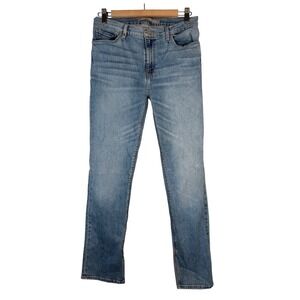 Hudson Nico Oas High Rise Straight Leg Jeans Blue Wash Size 30